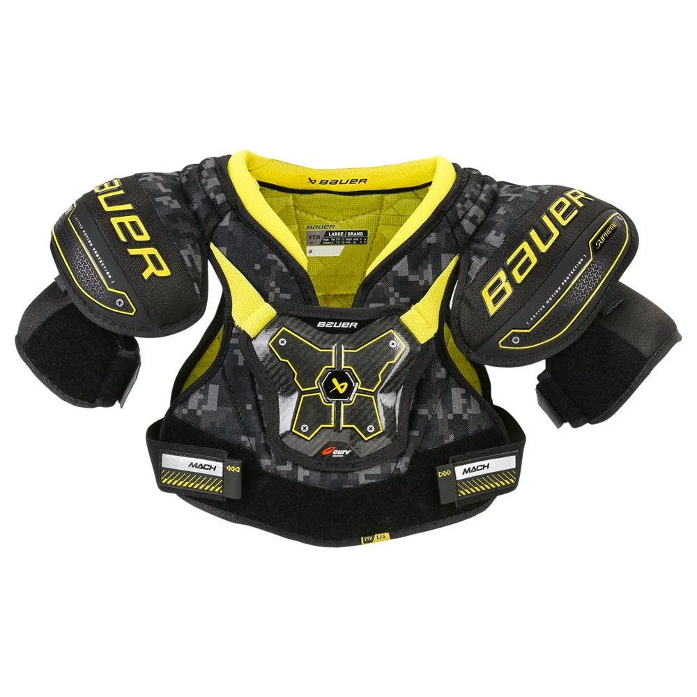 Bauer Supreme Mach Barn Skulderbeskyttelse Hockey