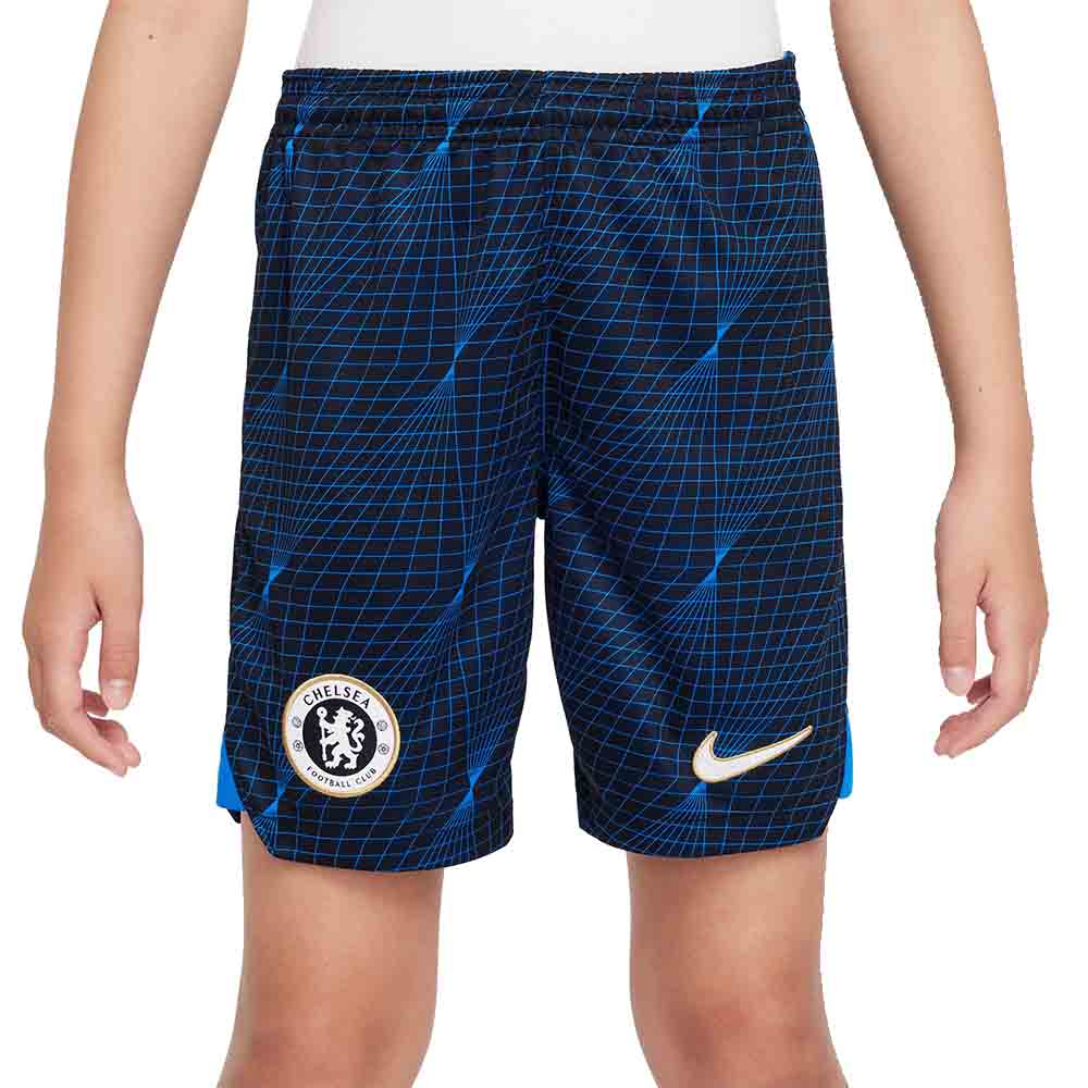 Nike Chelsea Fotballshorts 23/24 Borte Barn