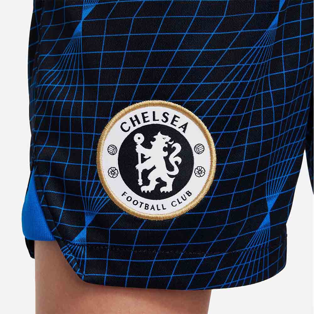 Nike Chelsea Fotballshorts 23/24 Borte Barn