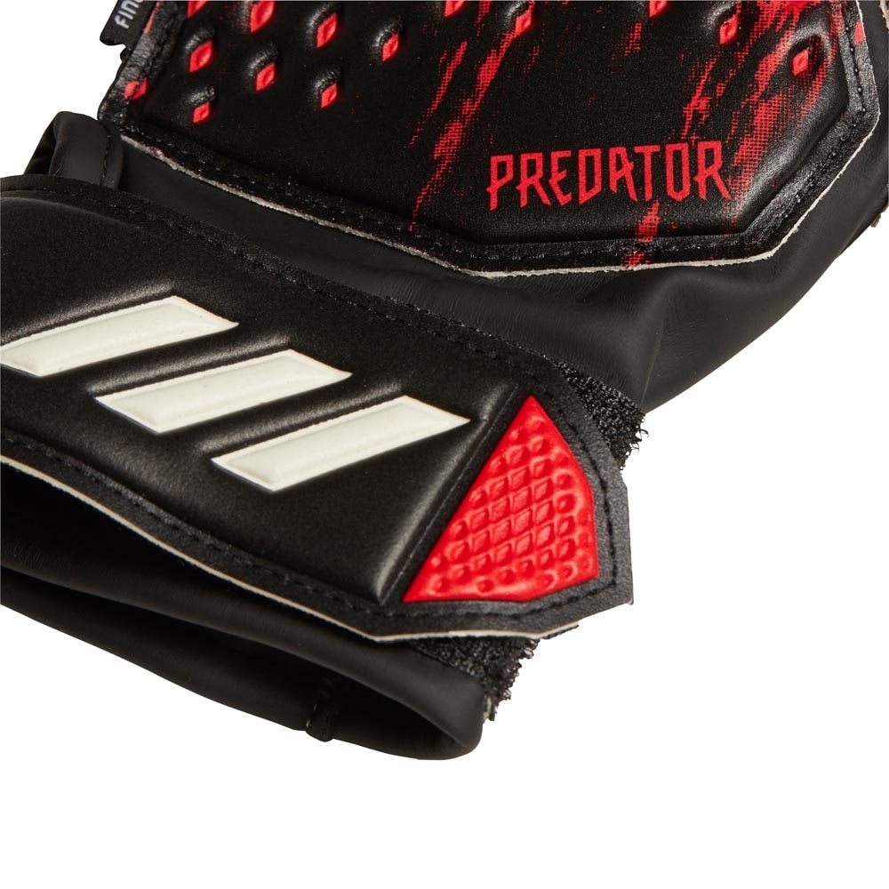 Adidas Predator Fingersave Keeperhansker Barn Mutator Pack Sort/Rød