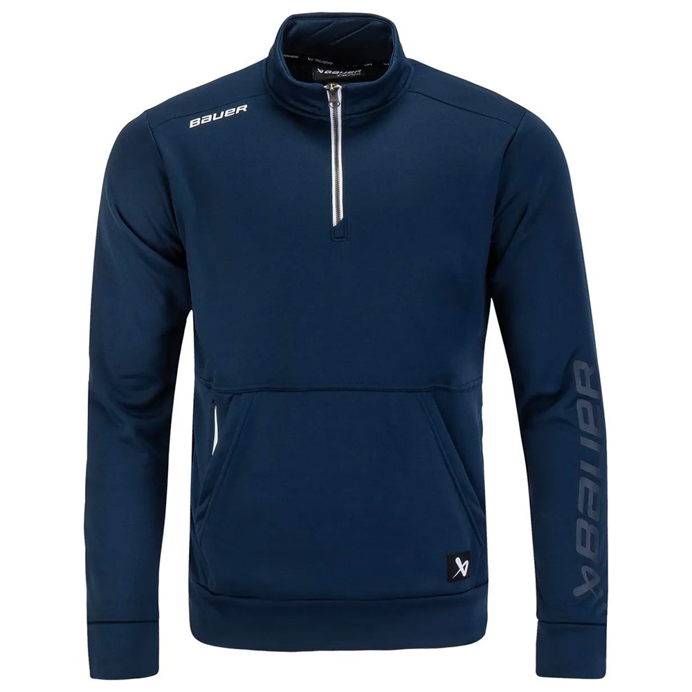 Bauer Team 1/2 Zip Genser Marine