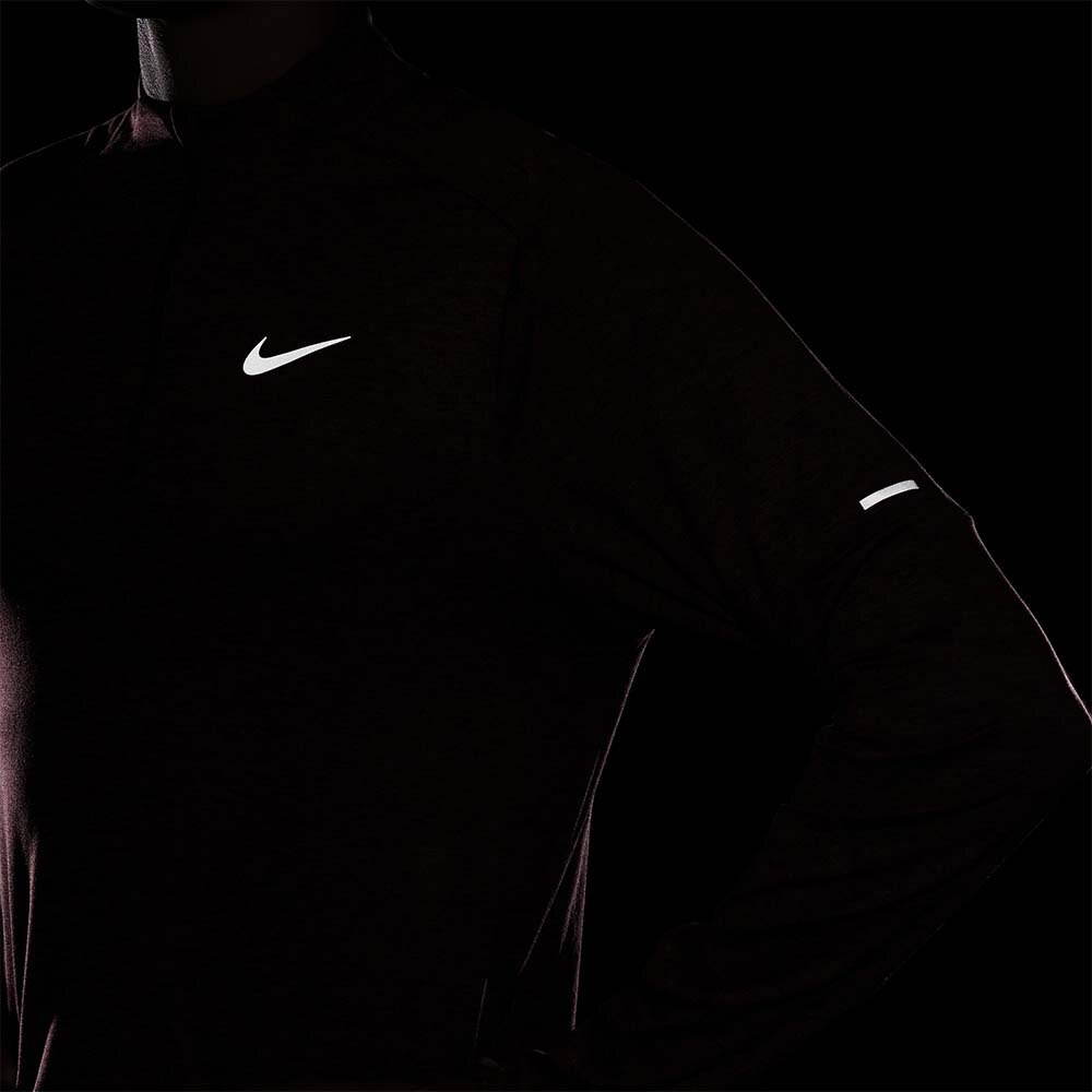 Nike Dri-Fit Element Langermet Trøye Herre Burgunder