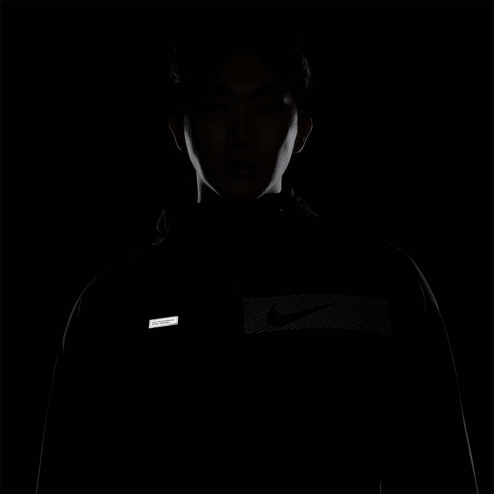 Nike Unlimited Repel Flash Løpejakke Herre Sort