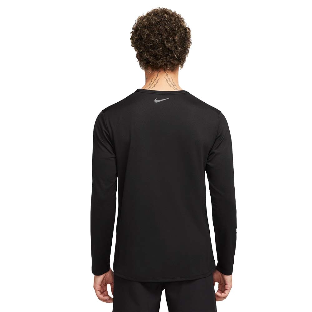 Nike Dri-Fit Miler Flash Langermet Trøye Herre Sort