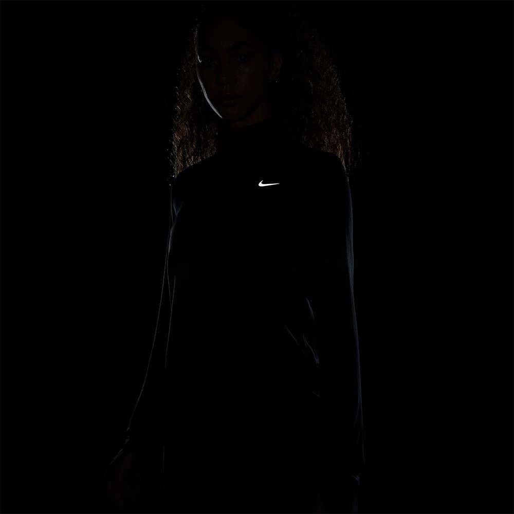 Nike Dri-Fit Swift Element Langermet Trøye Dame Sort