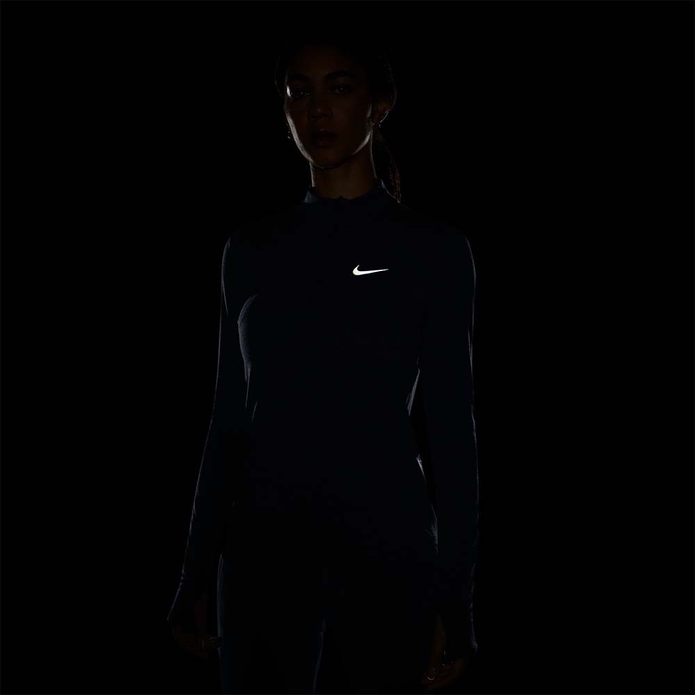 Nike Dri-Fit Swift Wool Langermet Trøye Dame Blå/Lilla