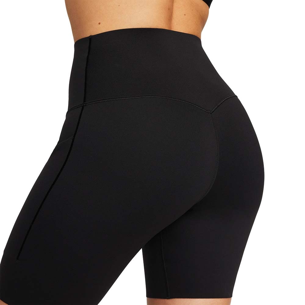 Nike Dri-Fit Universa High-Rise 8in Shorts Dame Sort