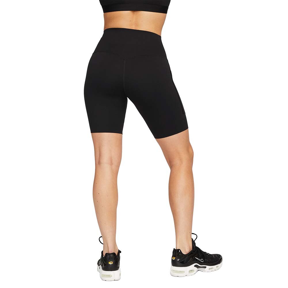 Nike Dri-Fit Universa High-Rise 8in Shorts Dame Sort