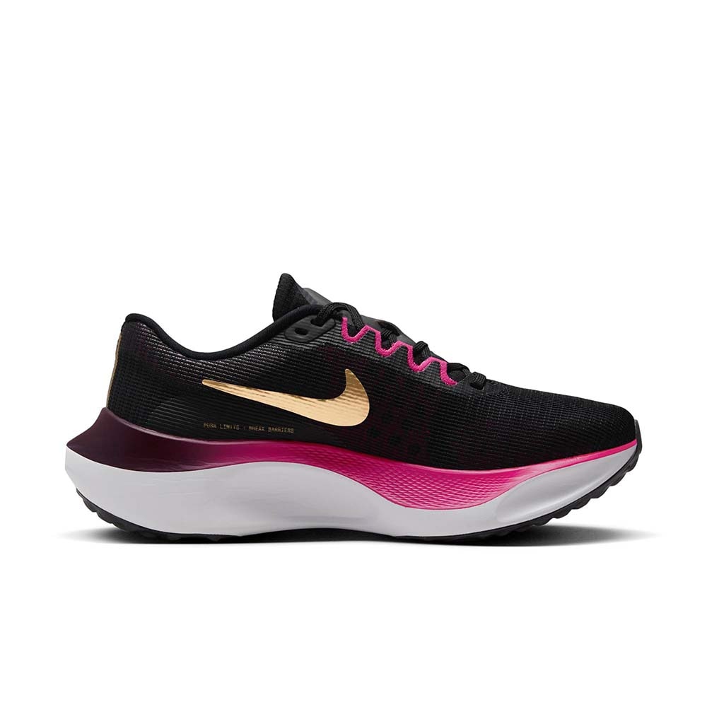 Nike Zoom Fly 5 Joggesko Dame Sort/Rosa/Gull