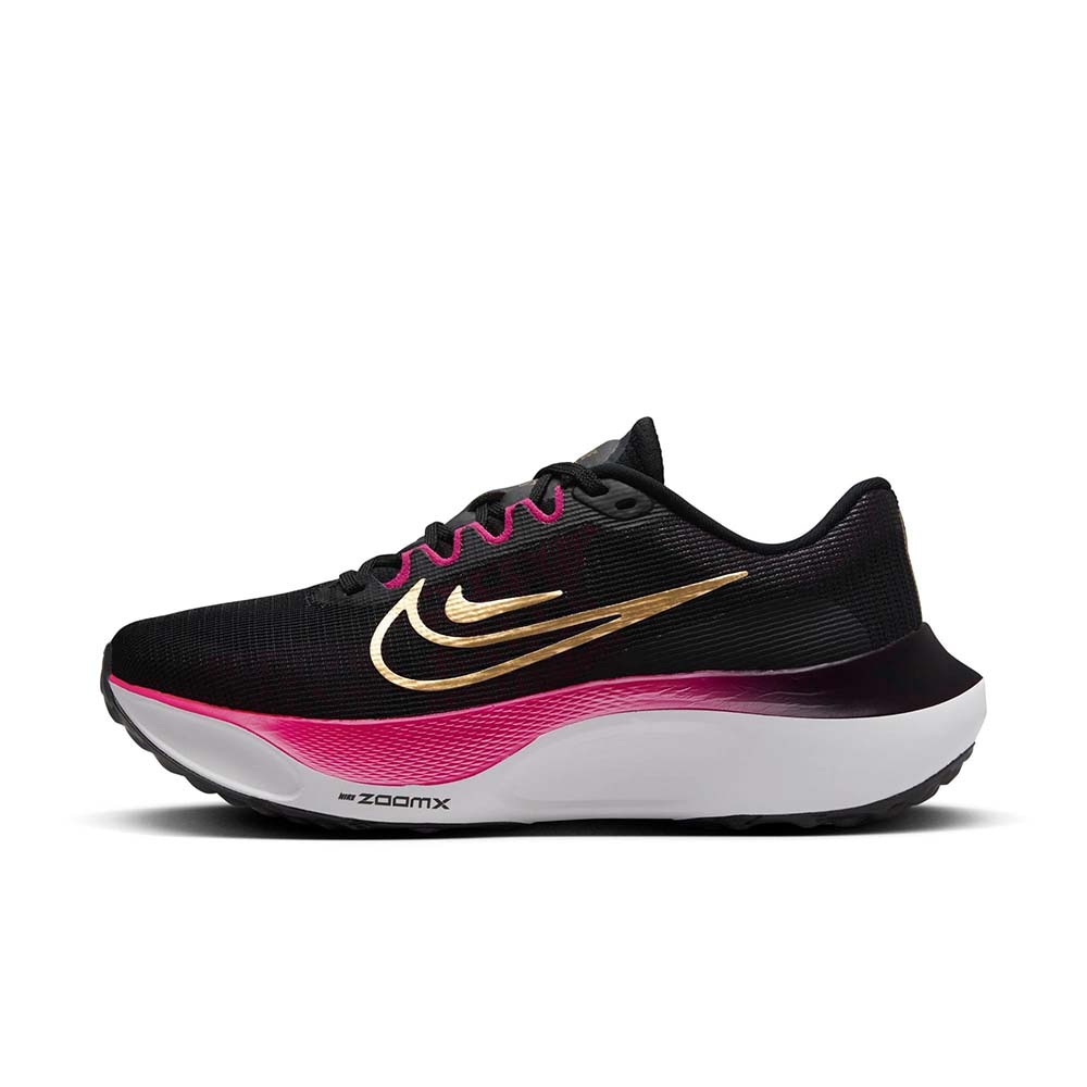 Nike Zoom Fly 5 Joggesko Dame Sort/Rosa/Gull