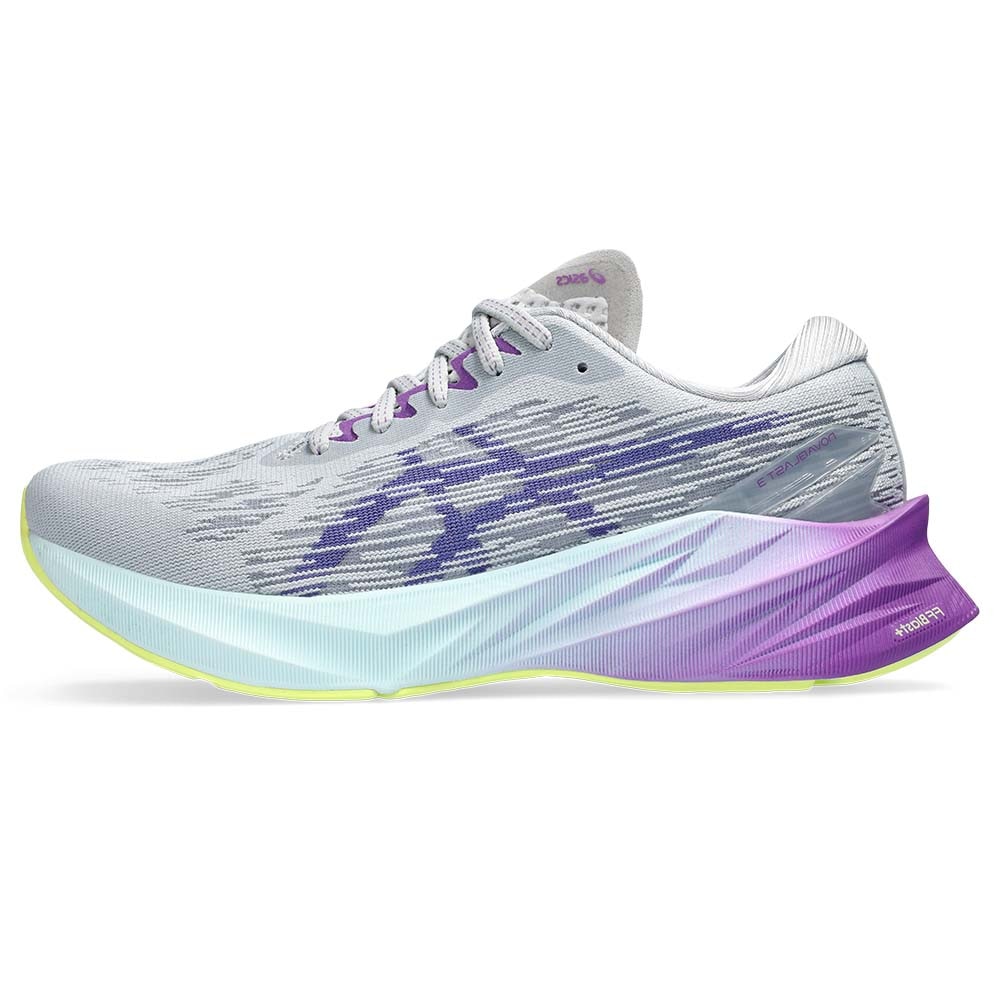 Asics Novablast 3 Joggesko Dame Grå/Lilla