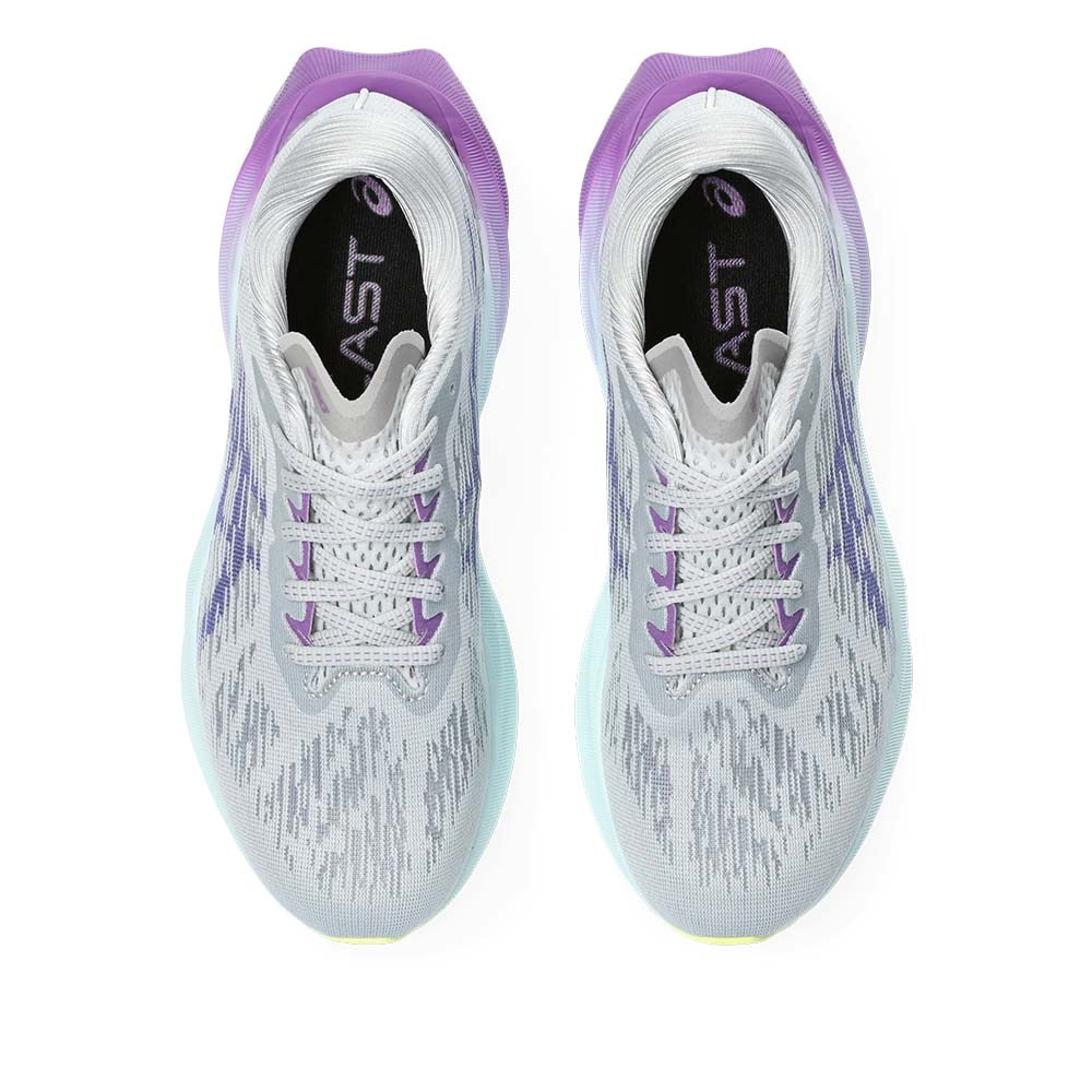 Asics Novablast 3 Joggesko Dame Grå/Lilla