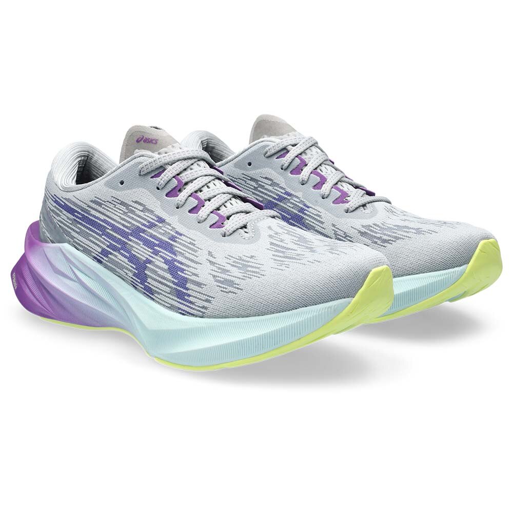 Asics Novablast 3 Joggesko Dame Grå/Lilla