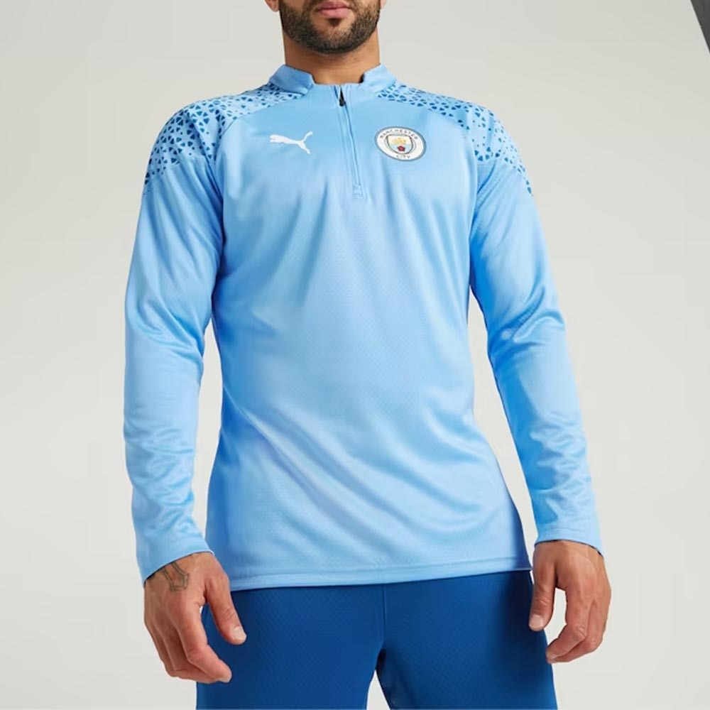 Puma Manchester City Treningsgenser Barn Blå