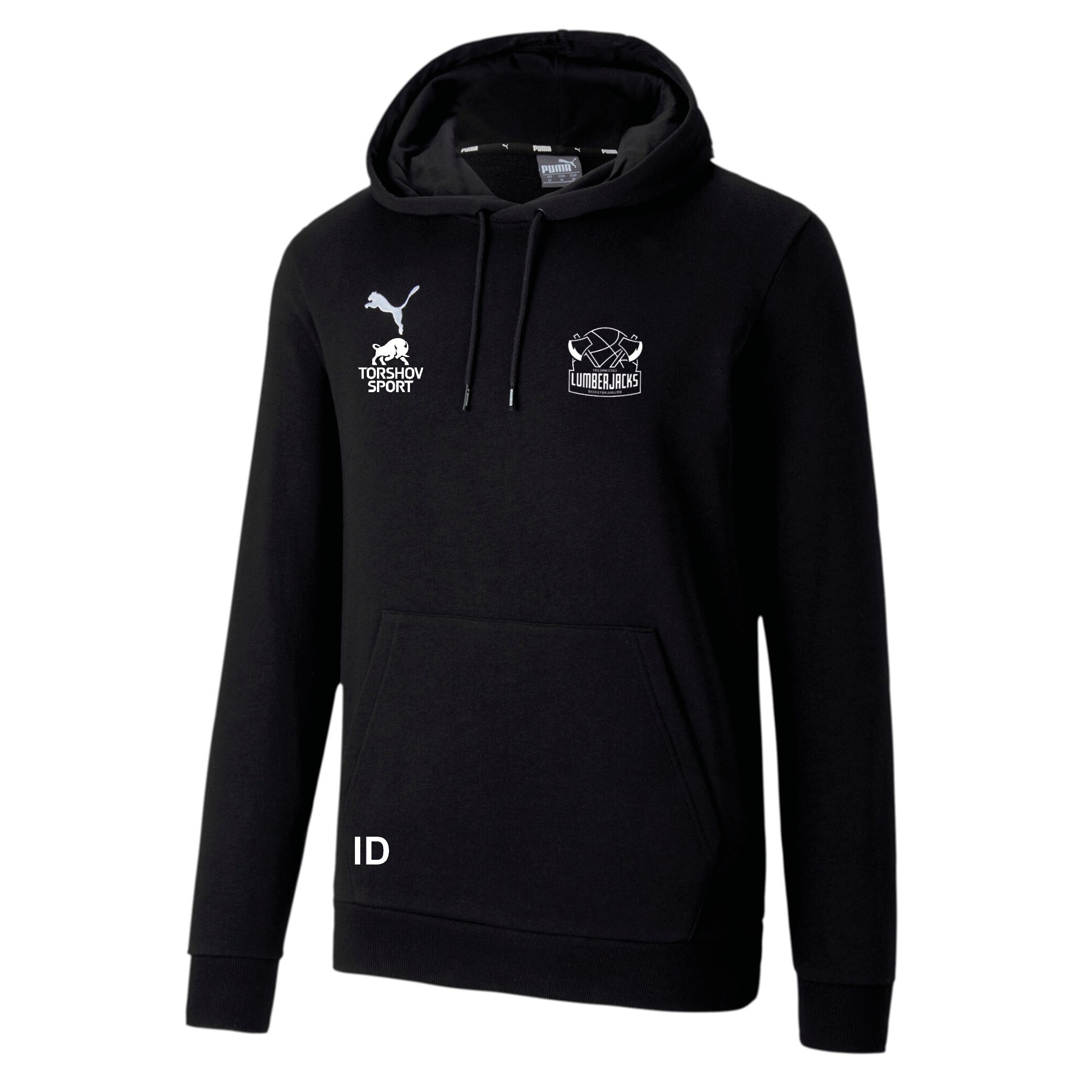 Puma Fredrikstad Lumberjacks Casual Hettegenser Sort