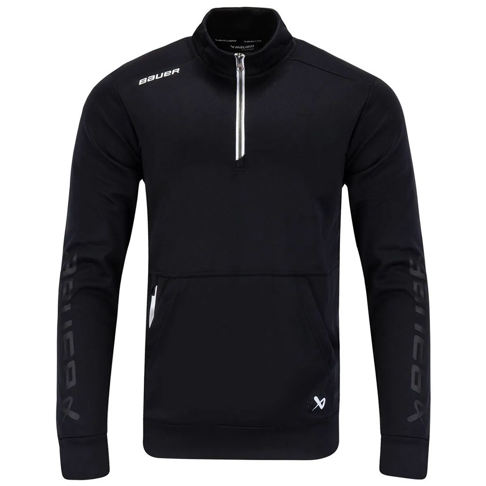 Bauer Team 1/2 Zip Genser Svart