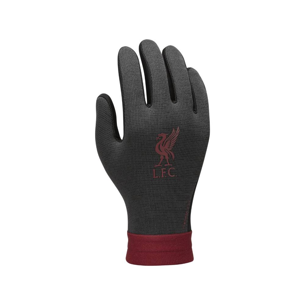 Nike Liverpool FC Therma-Fit Spillerhansker Barn Grå/Rød