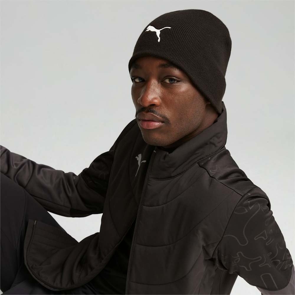 Puma Individual Winterized Tech Beanie Lue Sort