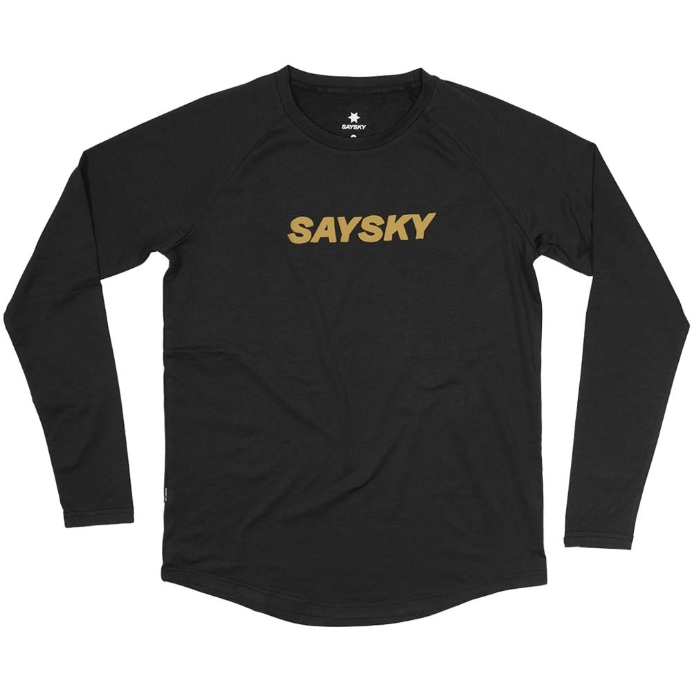 Saysky Logo Pace Langermet Trøye Herre Sort