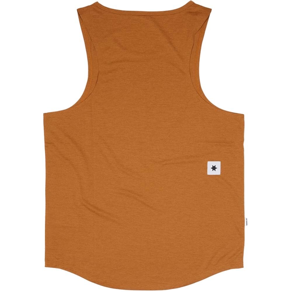 Saysky Combat Logo Singlet Herre Oransje