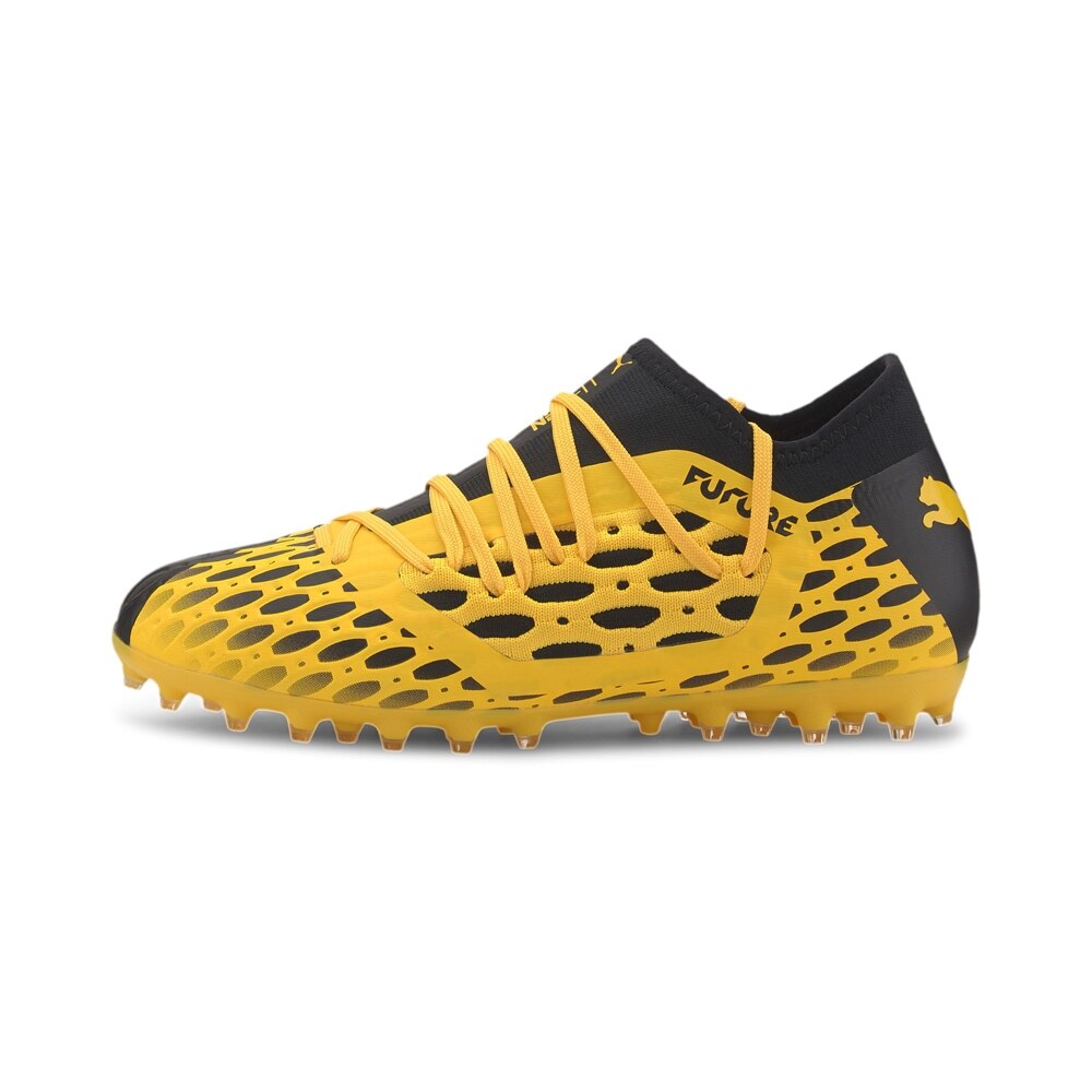 Puma FUTURE 5.3 NETFIT MG Fotballsko Barn Spark Pack