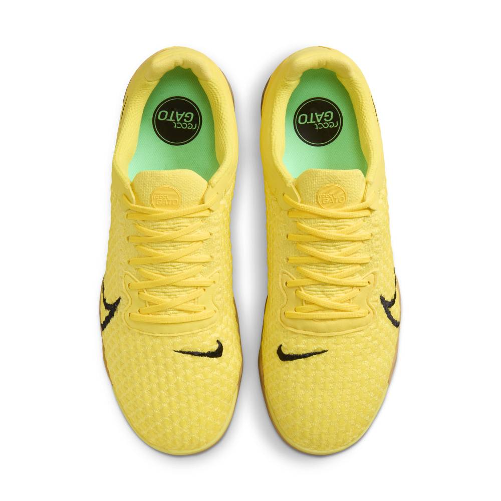 Nike React Gato IC Futsal Innendørs Fotballsko Gul