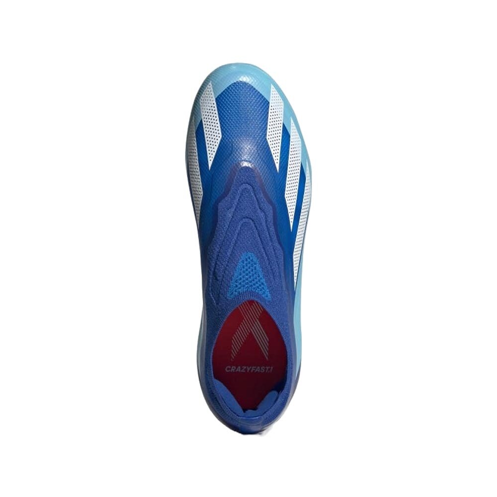 Adidas X Crazyfast.1 Laceless FG/AG Fotballsko Barn Marinerush