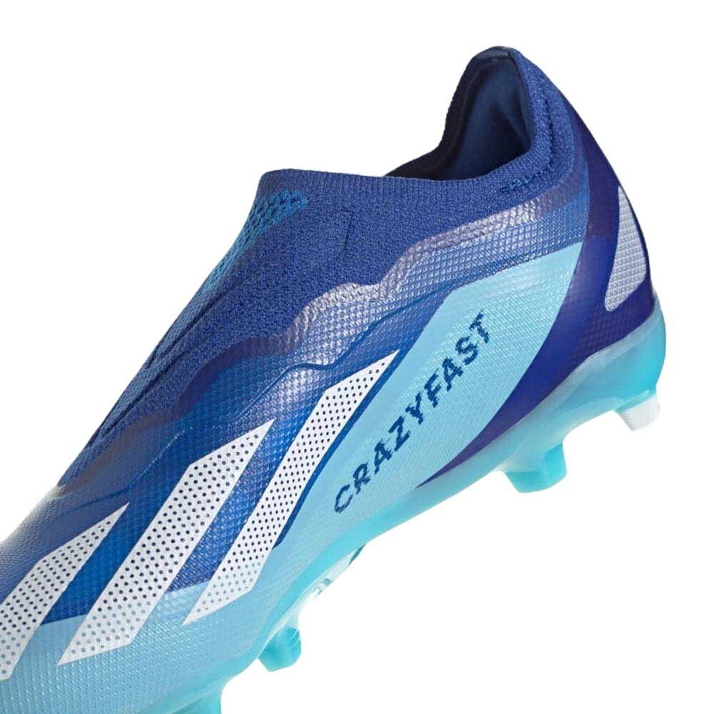 Adidas X Crazyfast.1 Laceless FG/AG Fotballsko Barn Marinerush