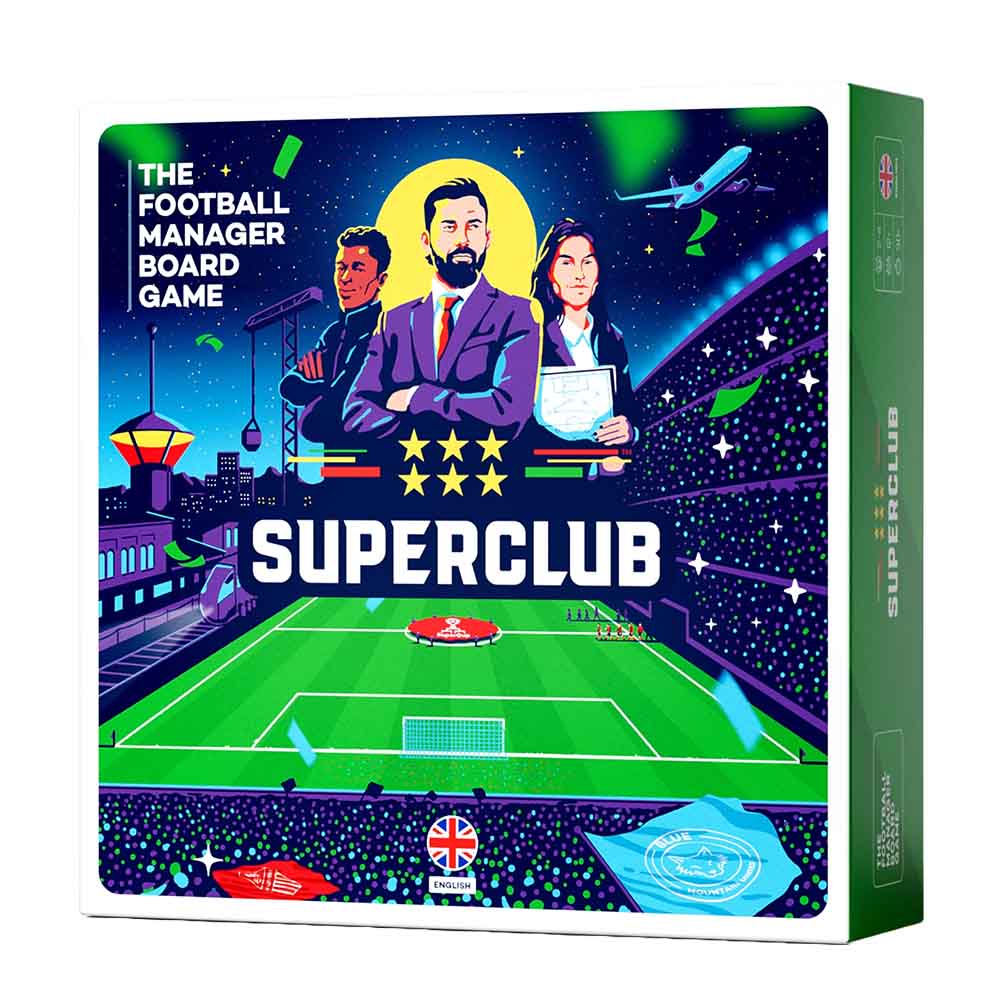 Superclub – Football Manager Brettspill 