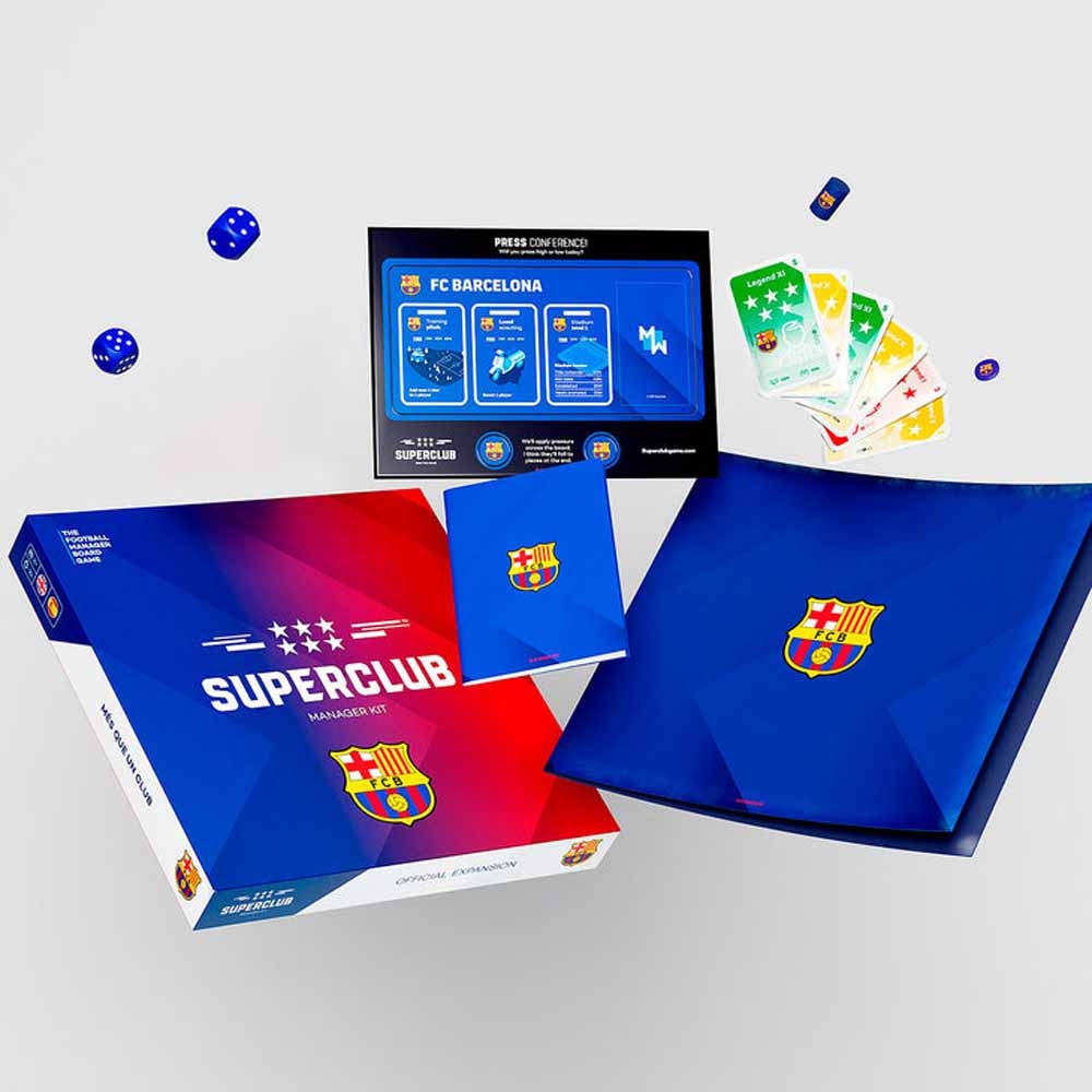 Superclub FC Barcelona Manager Kit
