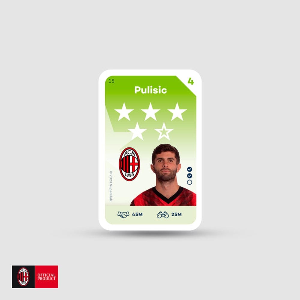 Superclub AC Milan Spillerkort 23/24