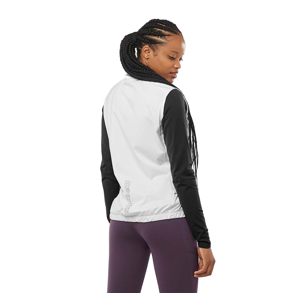 Salomon Light Shell Vest Dame Hvit