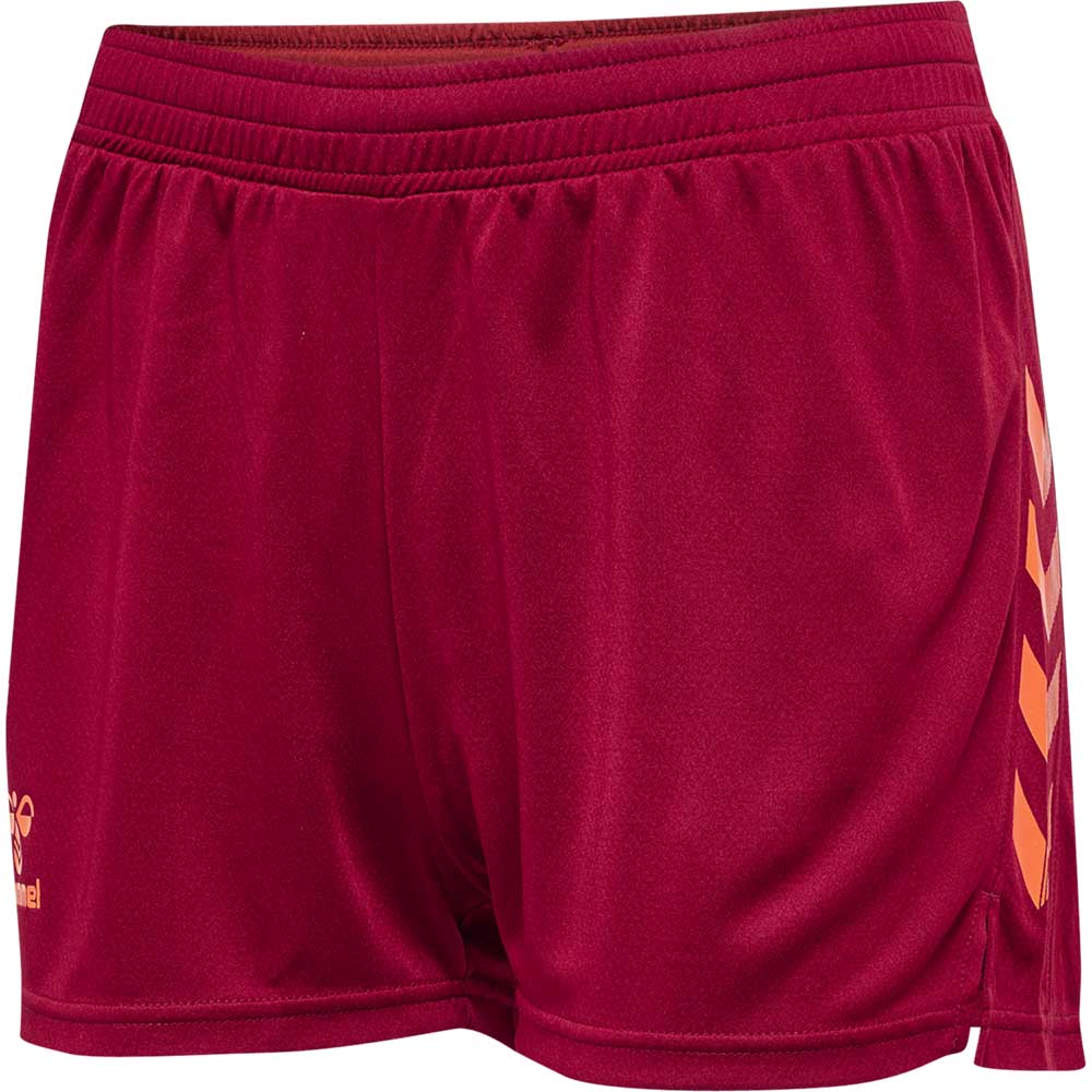 Hummel Ongrid Poly Shorts Dame Rød/Oransje