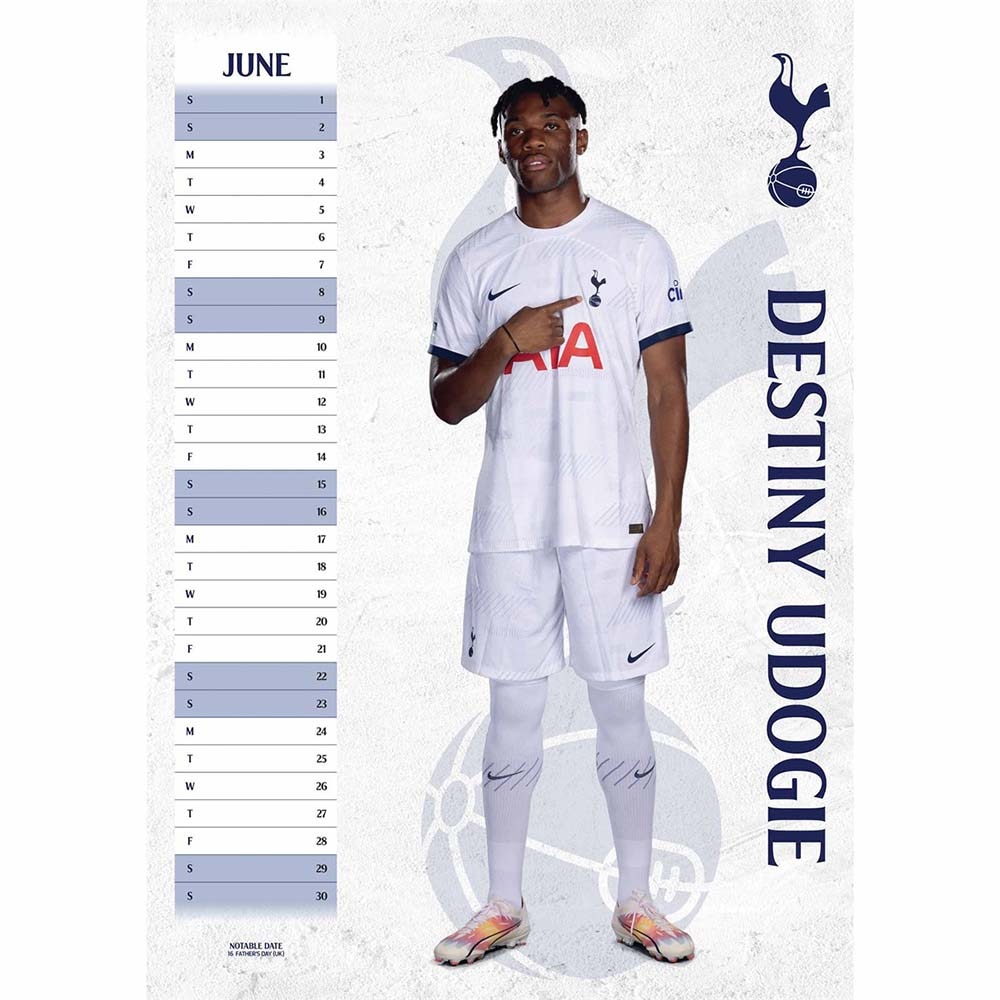 Official Product Tottenham Kalender 2024