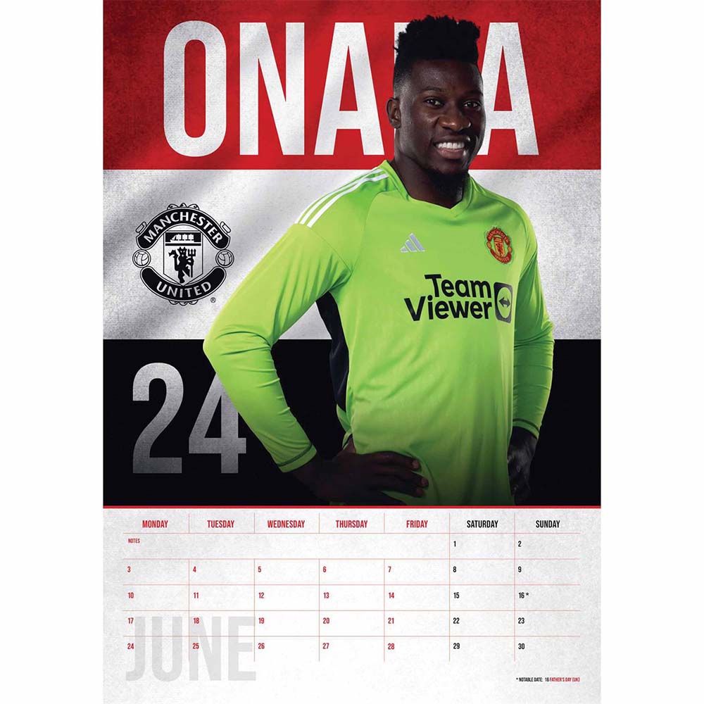 Official Product Manchester United Kalender 2024