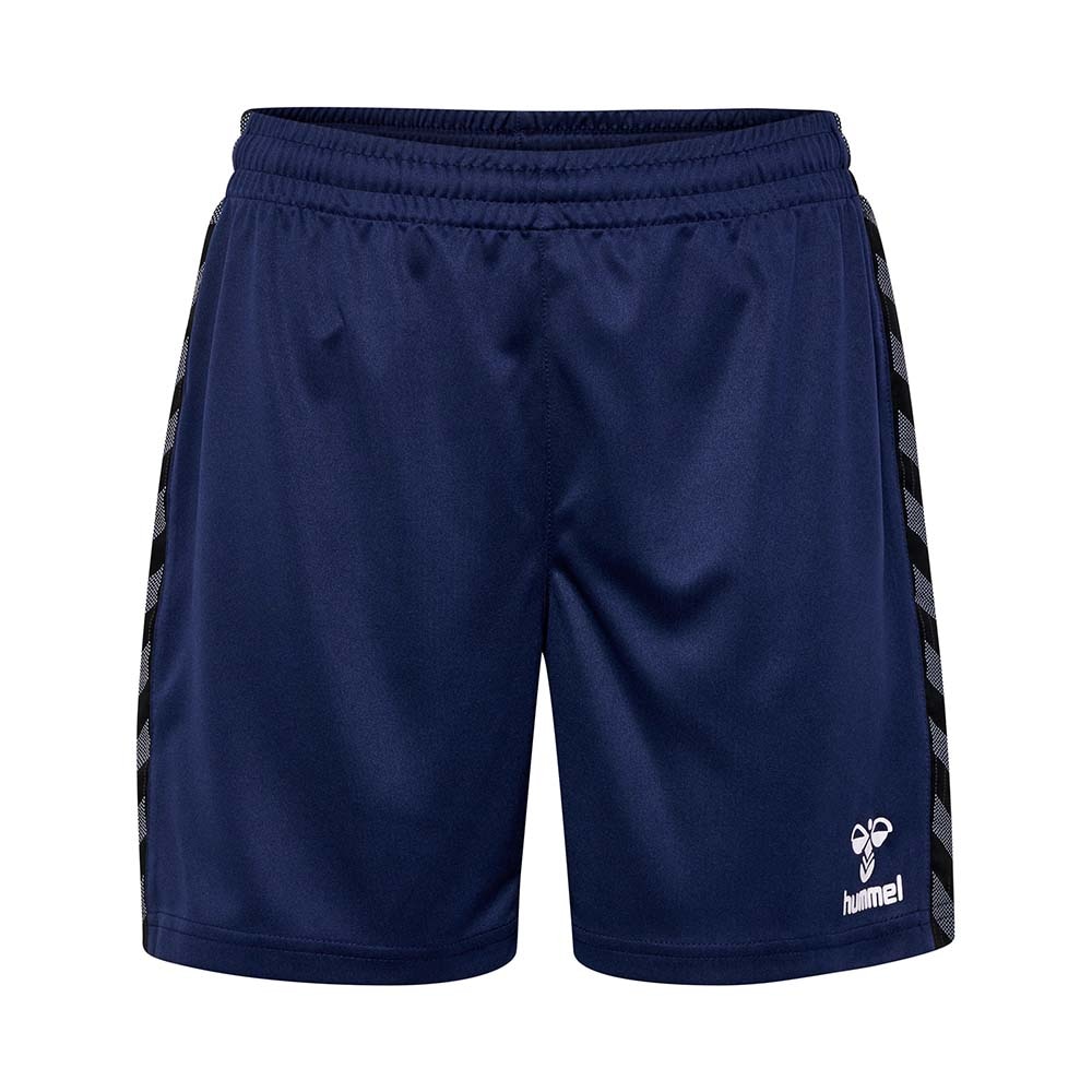 Hummel Authentic Poly Shorts Barn Marine/Grå