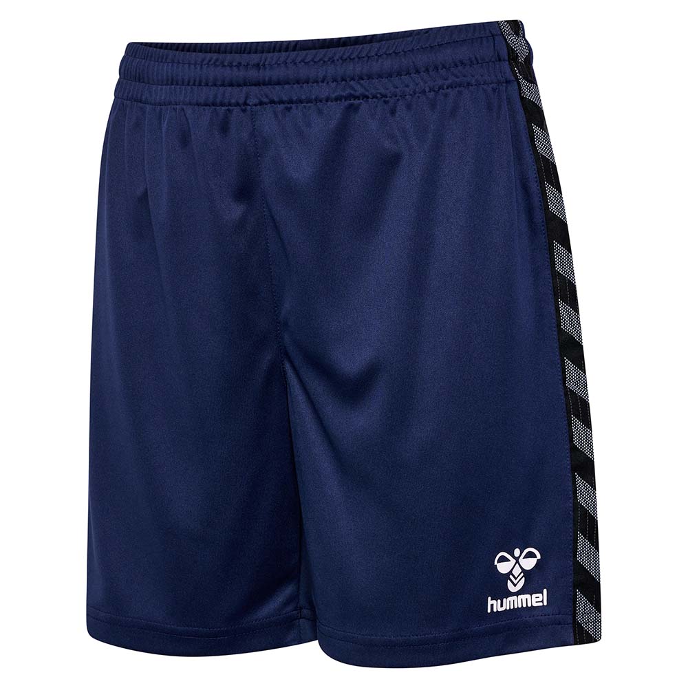 Hummel Authentic Poly Shorts Barn Marine/Grå