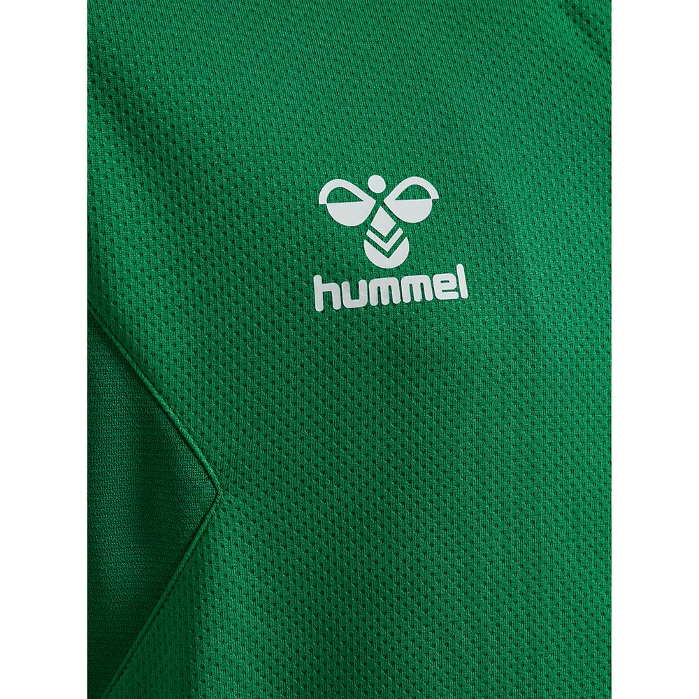 Hummel Authentic Poly Zip Treningsjakke Barn Grønn/Sort