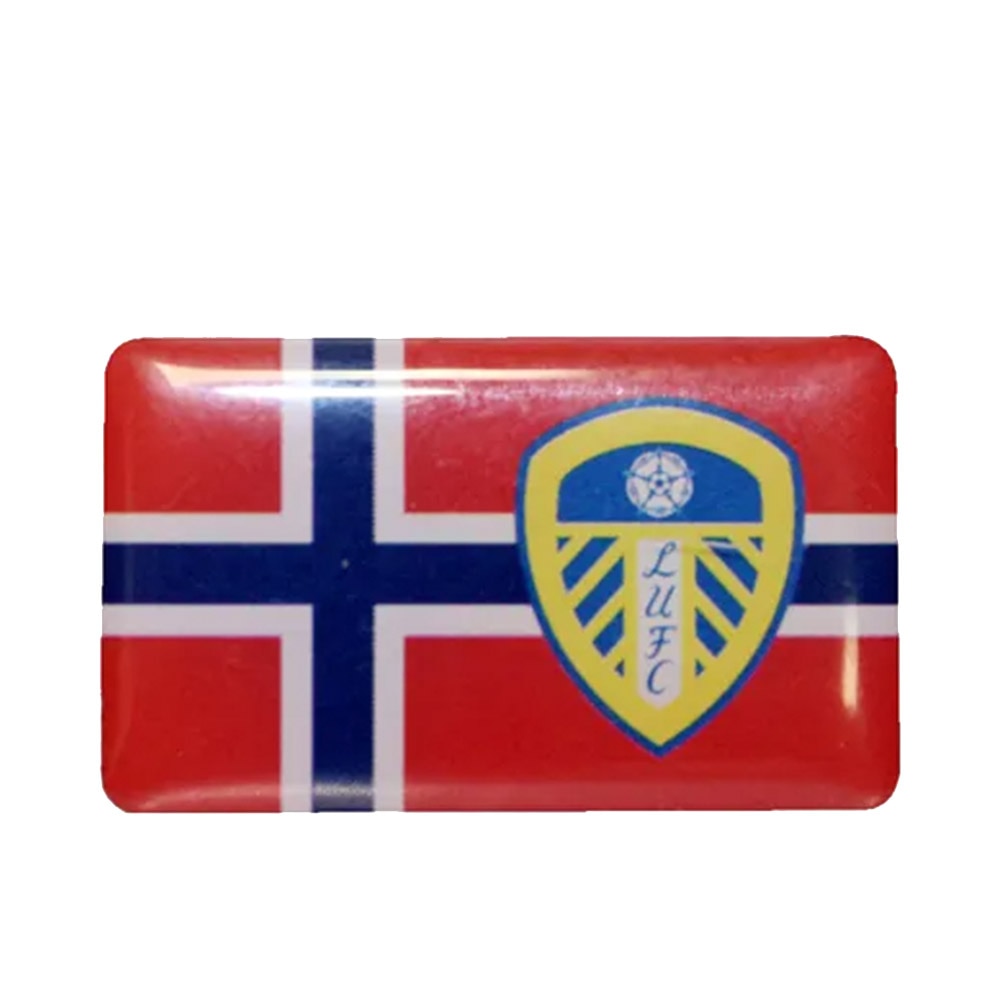 Official Product Leeds United Norge Pin