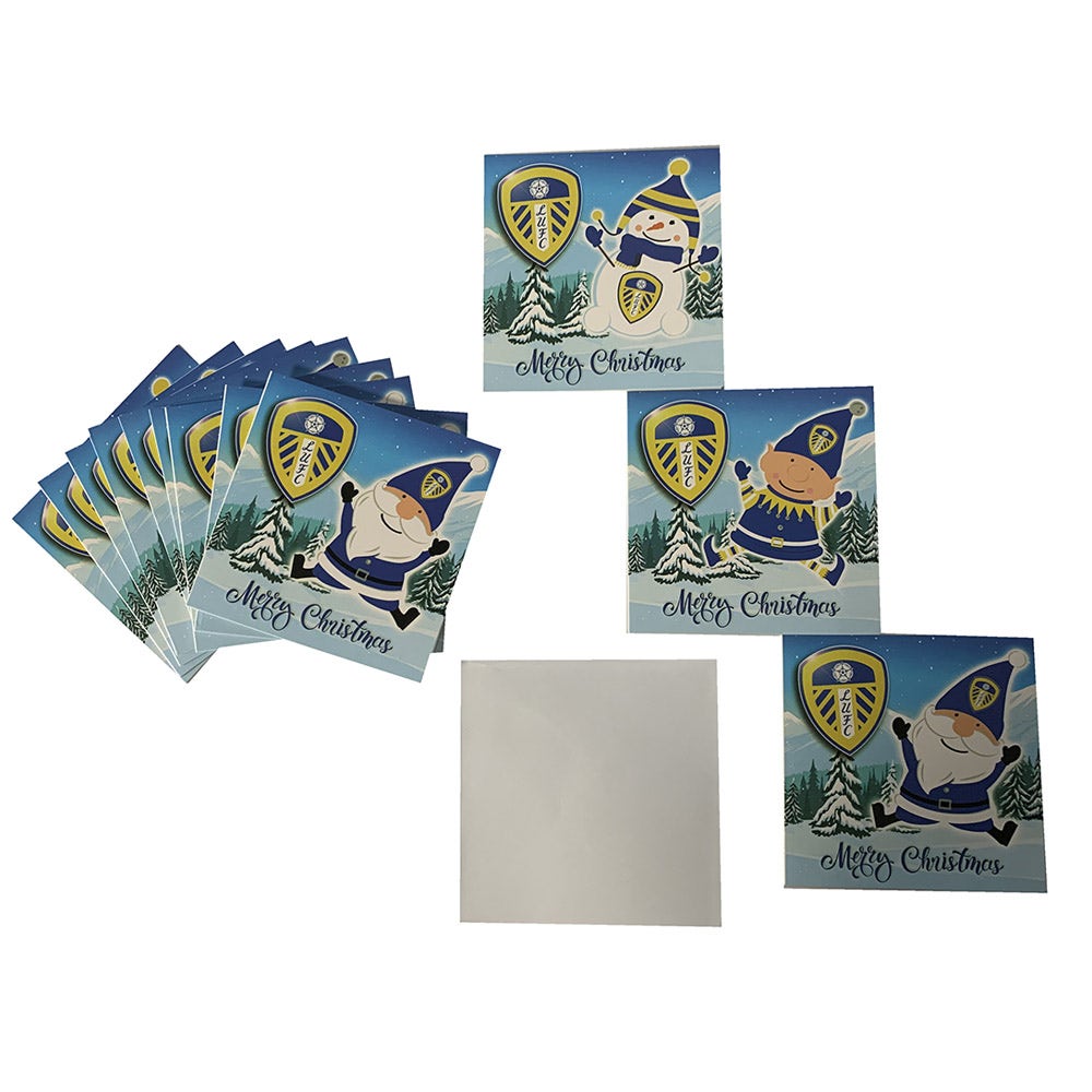 Official Product Leeds United 12PK Julekort