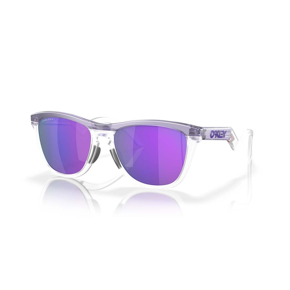 Oakley Frogskins Hybrid Solbriller Lilla/Grå