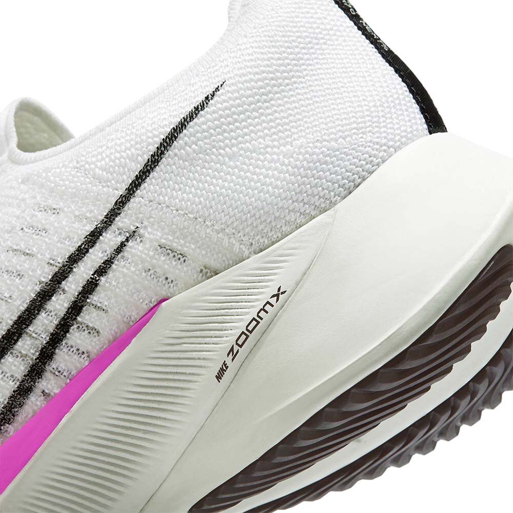 Nike Air Zoom Tempo Next% Flyknit Joggesko Herre Hvit/Rosa/Turkis