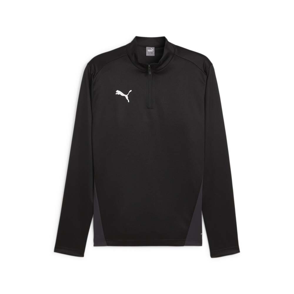 Puma teamGOAL 1/4 Zip Treningsgenser Sort 