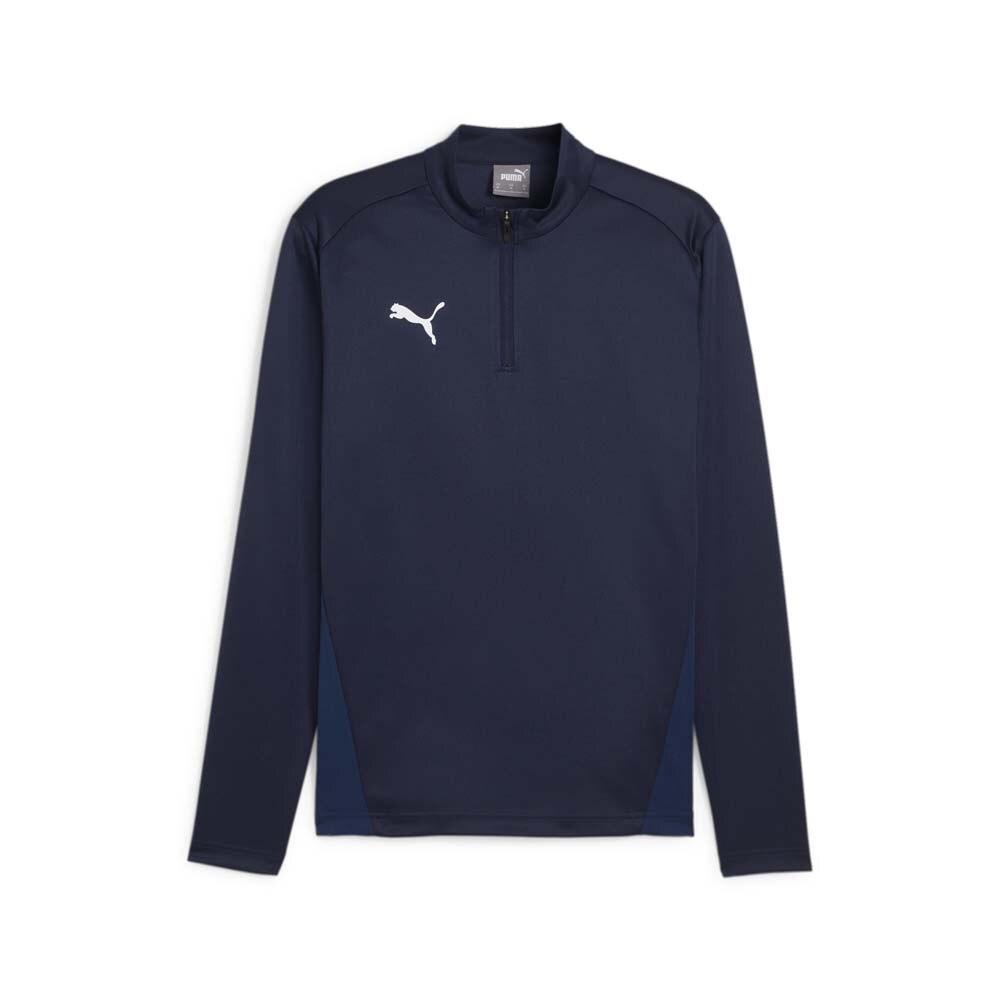 Puma teamGOAL 1/4 Zip Treningsgenser Marine