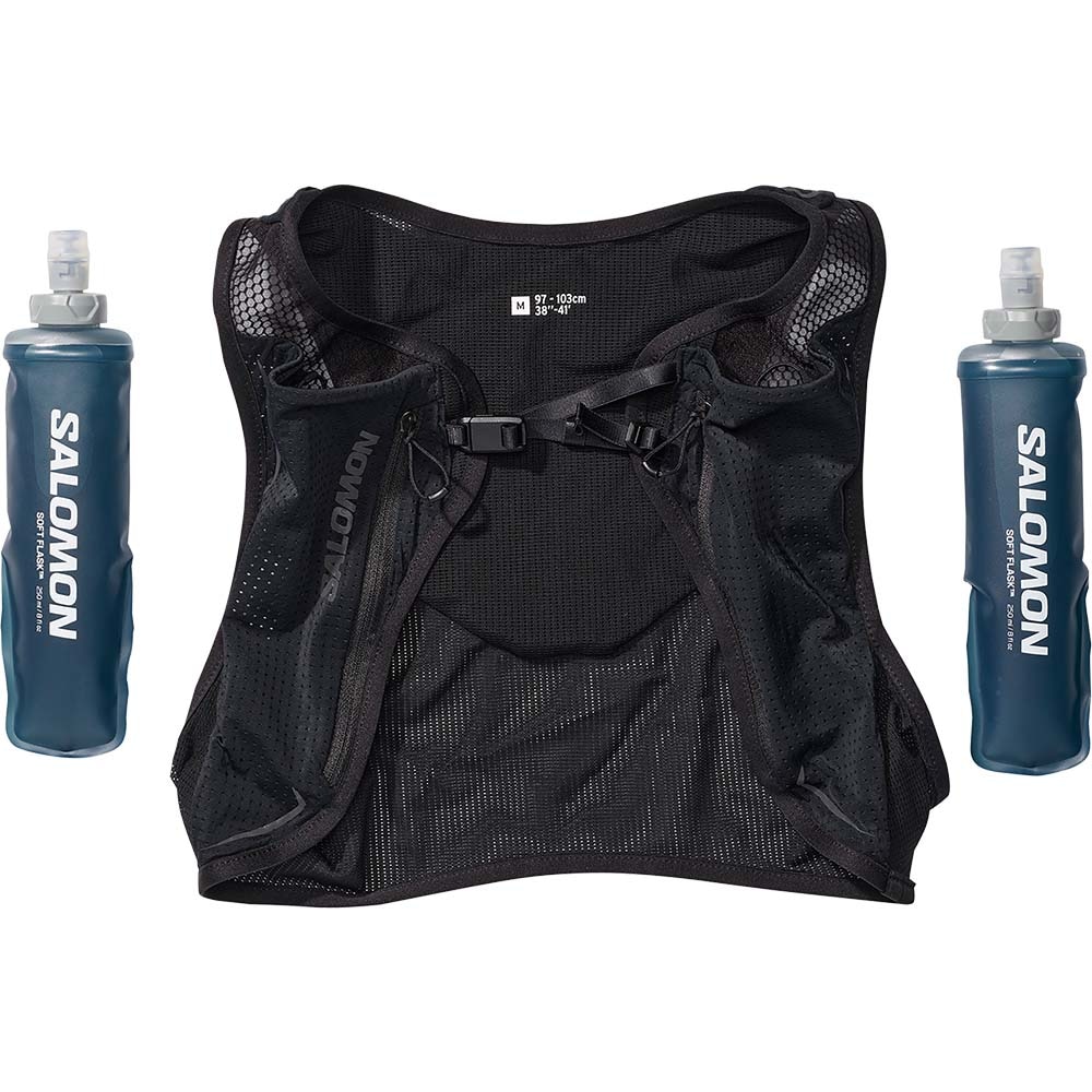 Salomon Pulse 2 Set Løpevest Sort 