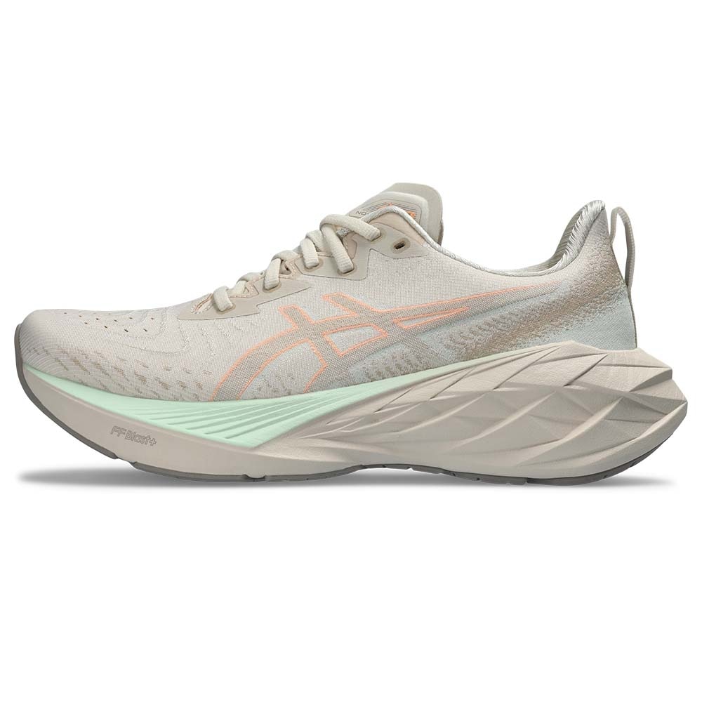 Asics Novablast 4 Joggesko Dame Beige