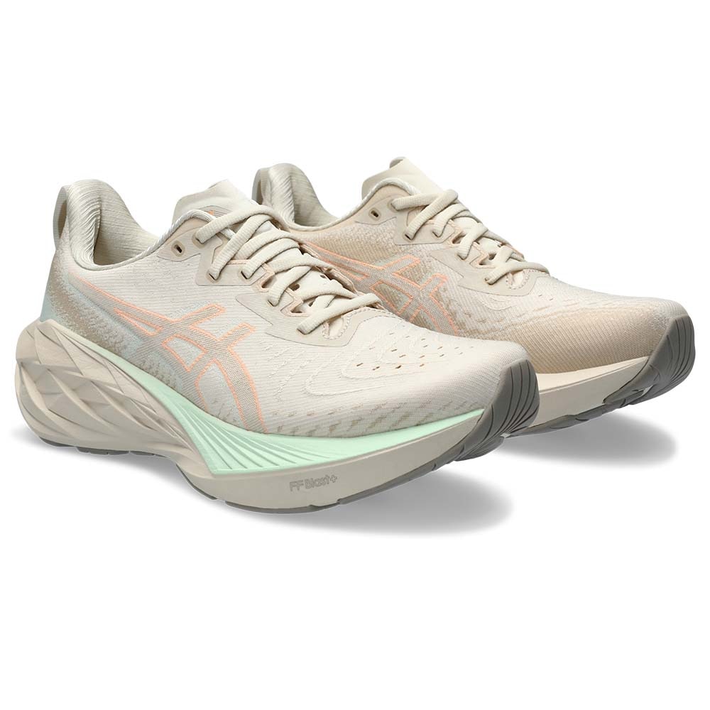 Asics Novablast 4 Joggesko Dame Beige