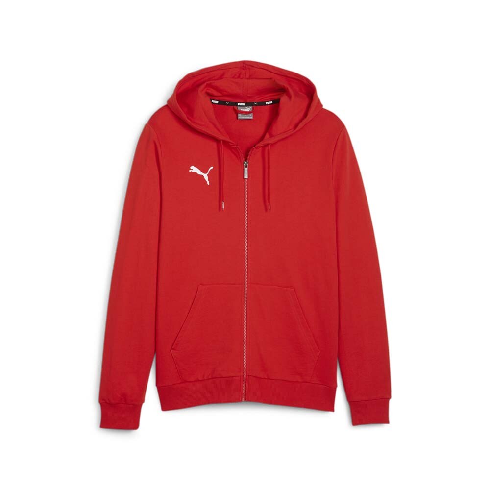 Puma teamGOAL Full-Zip Hettegenser Rød