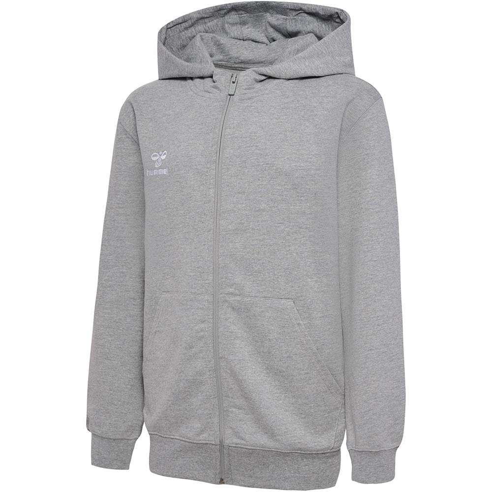 Hummel Go 2.0 Zip Hettegenser Barn Grå