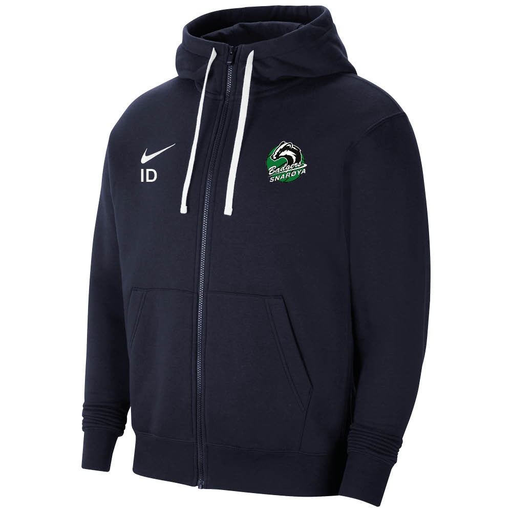 Nike Snarøya Basketball Full-Zip Hettegenser Marine